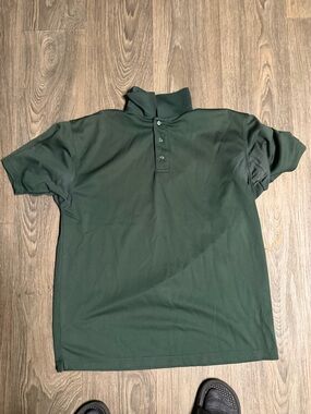 Green Polo Shirt Blue Generation